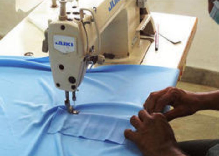 Stitching process – panel stitching, round neck, v neck, polo, and boat neck T-shirt manufacturing in Tirupur